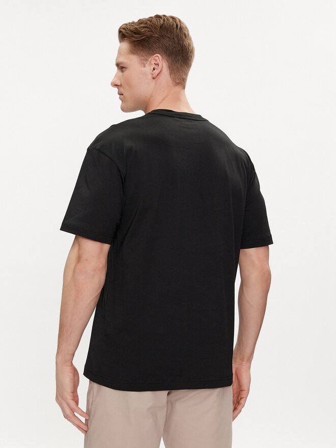 Calvin Klein Calvin Klein Camiseta Raised Linear Logo K10K112490 Negro Regular Fit