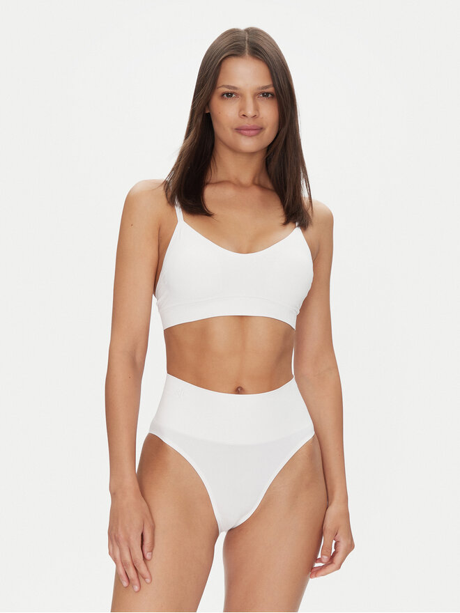 LAUREN RALPH LAUREN LAUREN RALPH LAUREN Klassischer Damenslip mit hoher Taille 4L0020 Écru