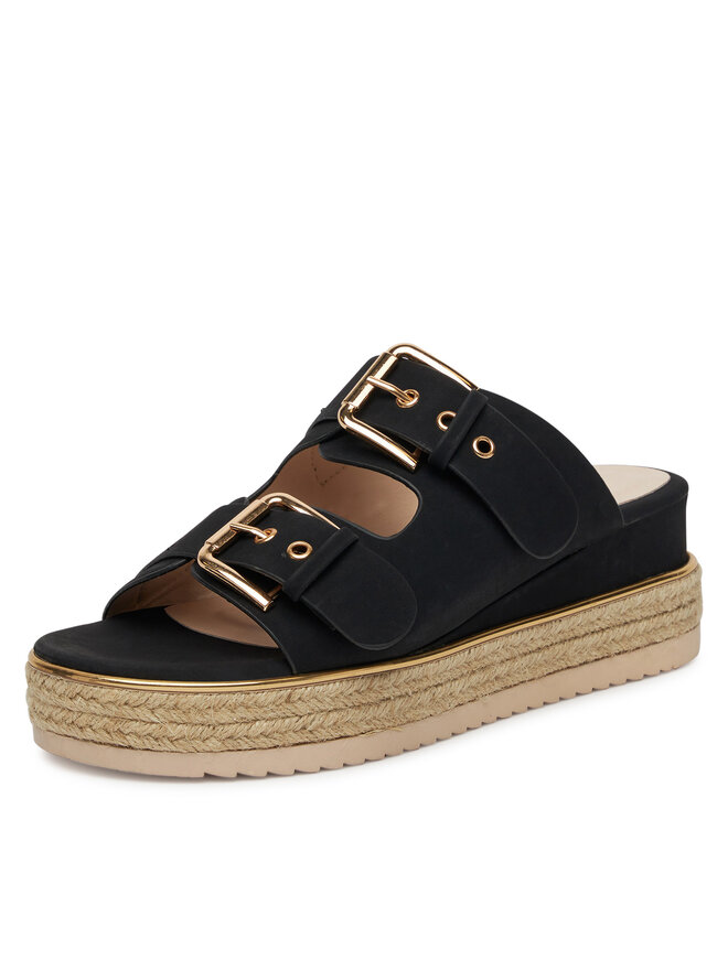 JENNY Espadrilles JENNY LB-P1434-YLD Fekete