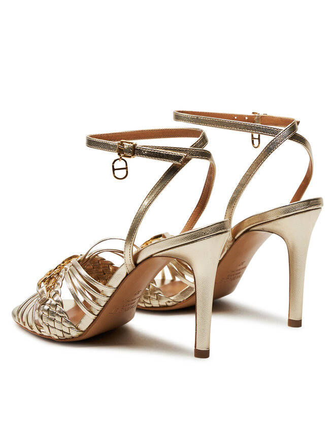 TWINSET Sandalias TWINSET 241TCP170 Oro