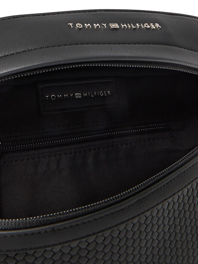 Tommy Hilfiger Τσαντάκι μέσης Tommy Hilfiger Th Woven Bum Bag AM0AM13634 Μαύρο