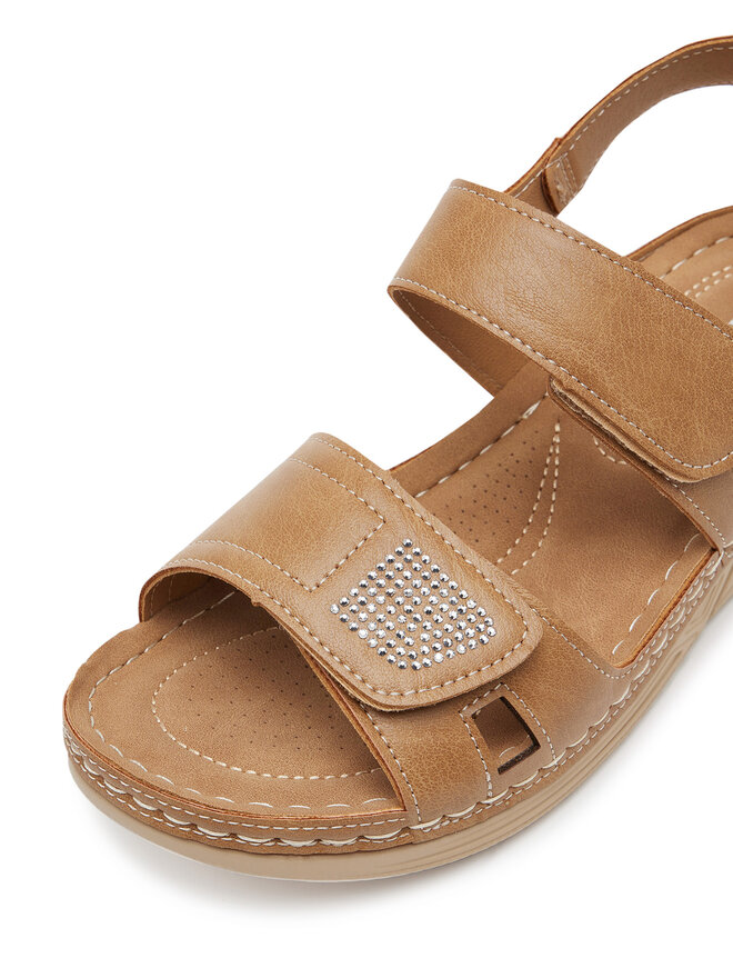 Clara Barson Sandalen Clara Barson WFA3741-1 Braun
