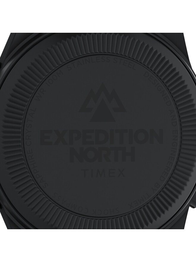 Timex Uhr Timex Tide-Temp-Compass 43mm Eco-Friendly Strap TW2V21800 Schwarz
