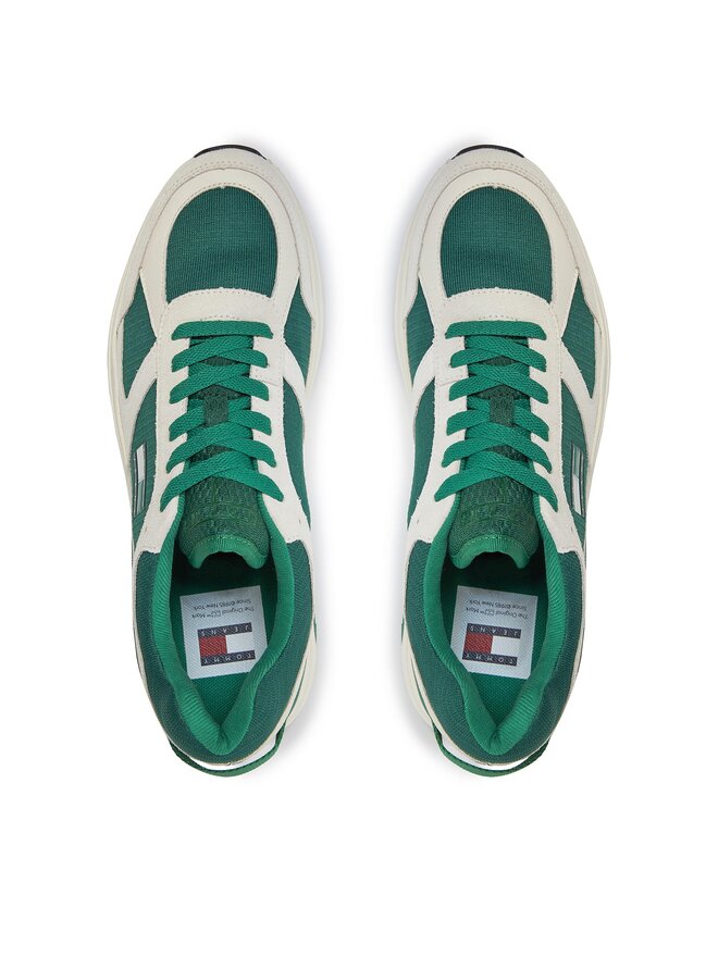 Tommy Jeans Снікерcи Tommy Jeans Tjm Runner Combined EM0EM01319 Білий
