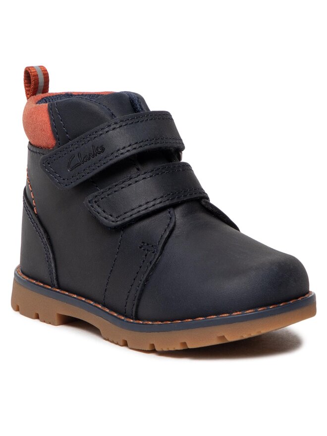 Clarks Botines planos Clarks Heath Strap T 261692667 Azul marino