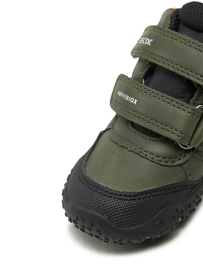 Geox Schnürschuhe Geox B Baltic Boy B Abx B4620A 0MEFU C3231 M Grün