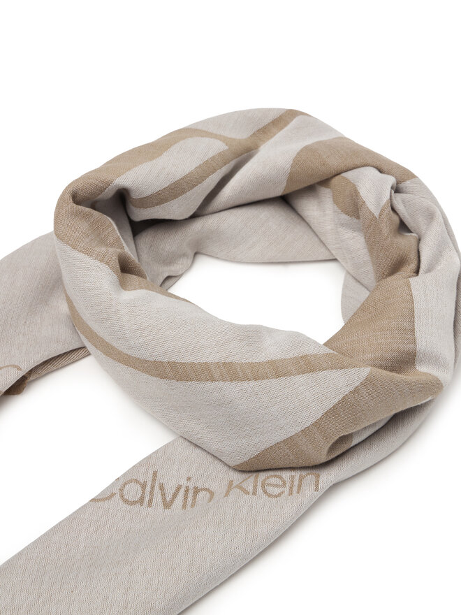 Calvin Klein Tuch Calvin Klein Calvin Chambray Square Scarf LV04F8085G Beige