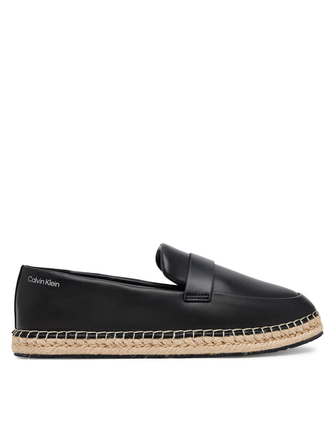 Calvin Klein Espadrillas Calvin Klein Espadrille W/Ck Hw - Lth HW0HW02390 Nero