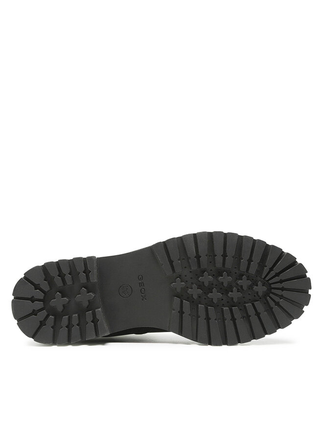 Geox Polokozačky Geox D Iridea O D26HRO 00043 C9999 Černá