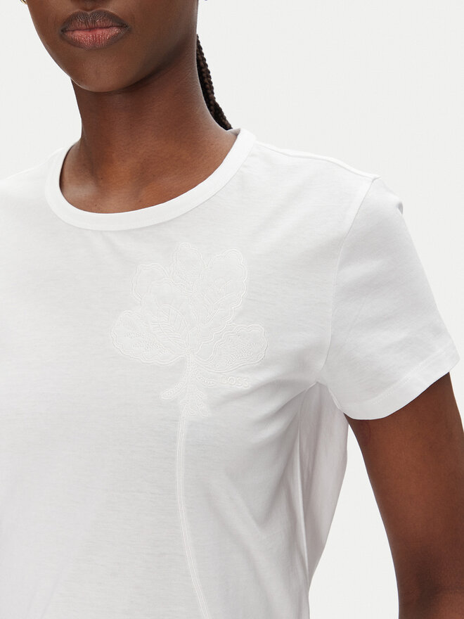 BOSS BOSS Camiseta Eventsa7 50537598 Blanco Regular Fit