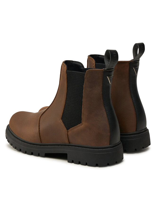 Guess Bokacsizma Guess Sidney Beatles FMFSBE LEA15 Barna