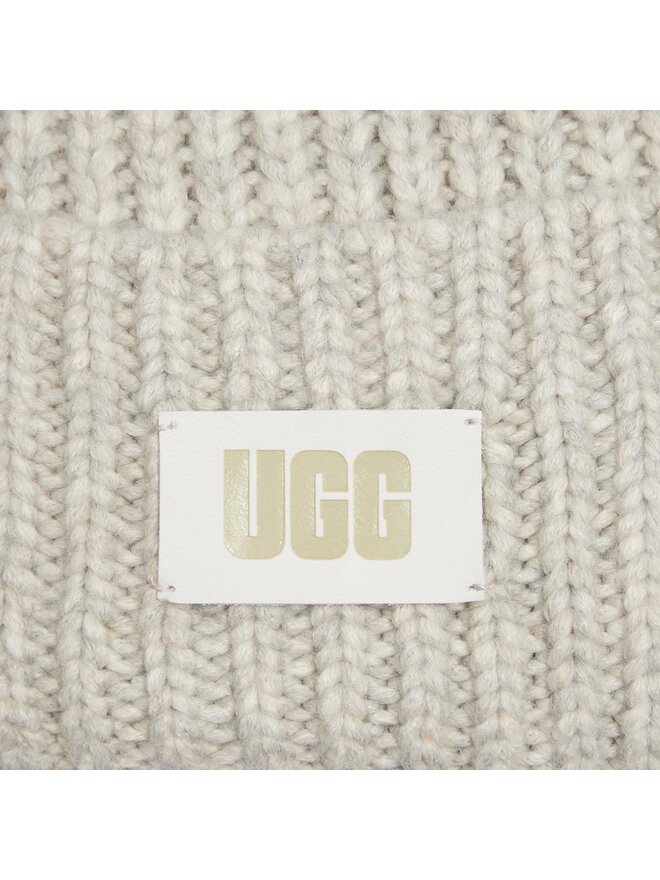 Ugg Set Schal und Mütze Ugg W Knit Beanie W Pom And Scarf 21883 Grau
