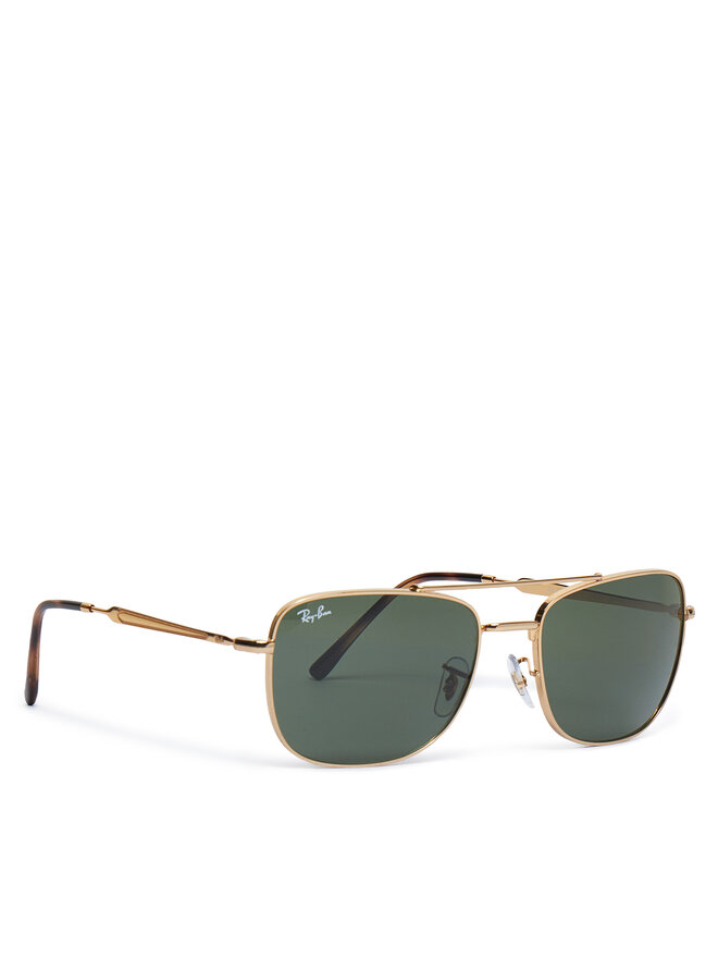 Ray-Ban Okulary przeciwsłoneczne Ray-Ban 0RB3755 001/31 Zielony