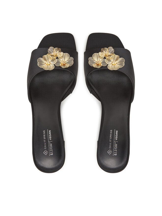 Call It Spring Nazouváky Call It Spring Florally 13953022 Černá