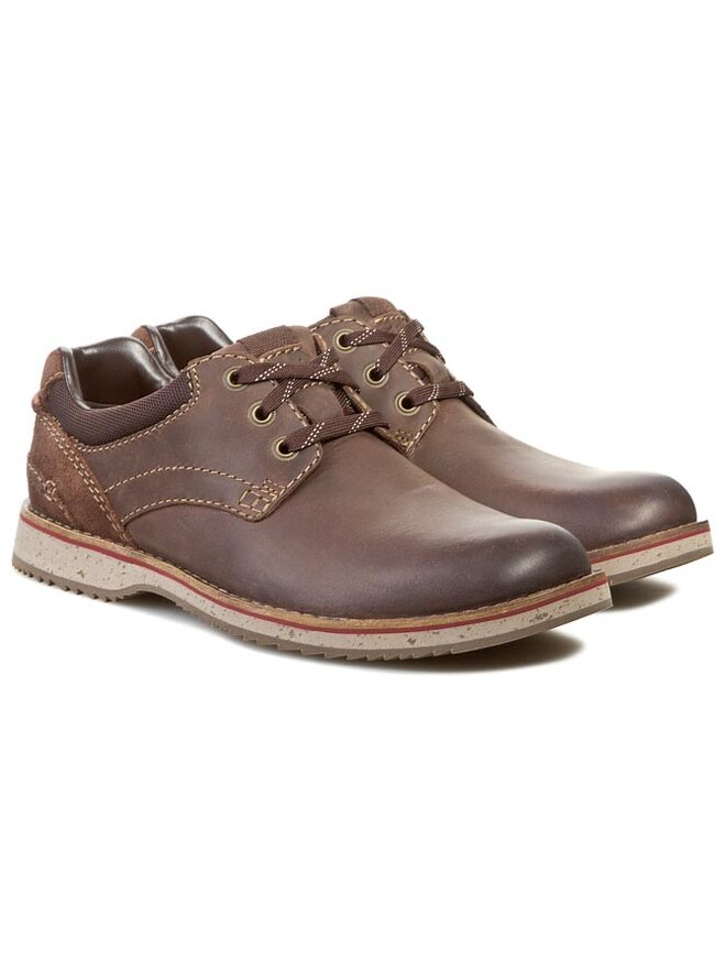 Chaussures basses Clarks Mahale Plain 261035667 Marron chaussures