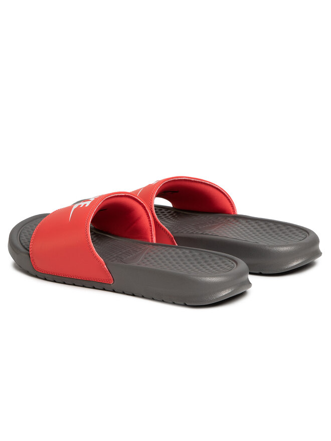 Pantoletten Nike Benassi Jdi 343880 028 Rot | eschuhe.de
