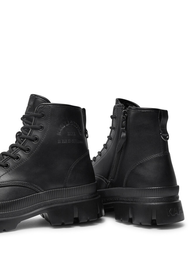 KARL LAGERFELD Csizma KARL LAGERFELD KL25264A Fekete