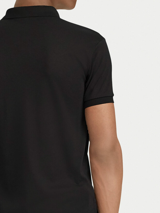 Polo Ralph Lauren Polo Ralph Lauren Поло Ssl-Knt 710685514002 Чорний Slim Fit