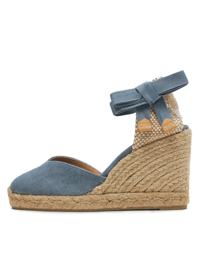 Espadrillas Donna Cano Comfort - Spiaggia A Righe Blu, Suola In Iuta, Fatte A Mano In Spagna - Foto 12