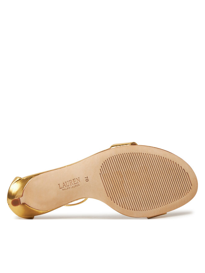 LAUREN RALPH LAUREN Sandały LAUREN RALPH LAUREN 802978207001 Złoty