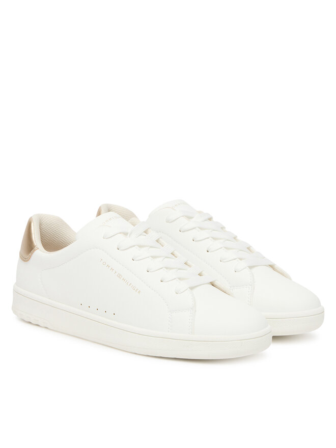 Tommy Hilfiger Zapatillas Tommy Hilfiger Low Cut Lace Up Sneaker T3A9-33976-1355 D Blanco