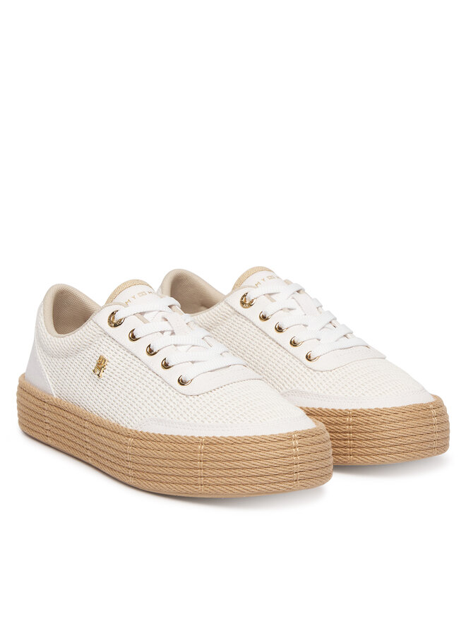 Tommy Hilfiger Espadrilles Tommy Hilfiger FW0FW09173 Weiß