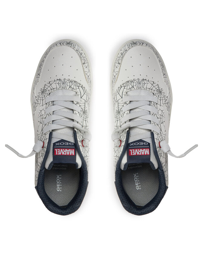 Geox Sneakersy Geox J Washiba Boy J45LQC 000BC C0899 D Bílá