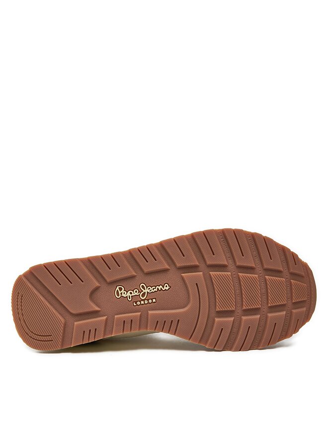 Pepe Jeans Tenisice Pepe Jeans Brit Print W PLS40010 Bijela