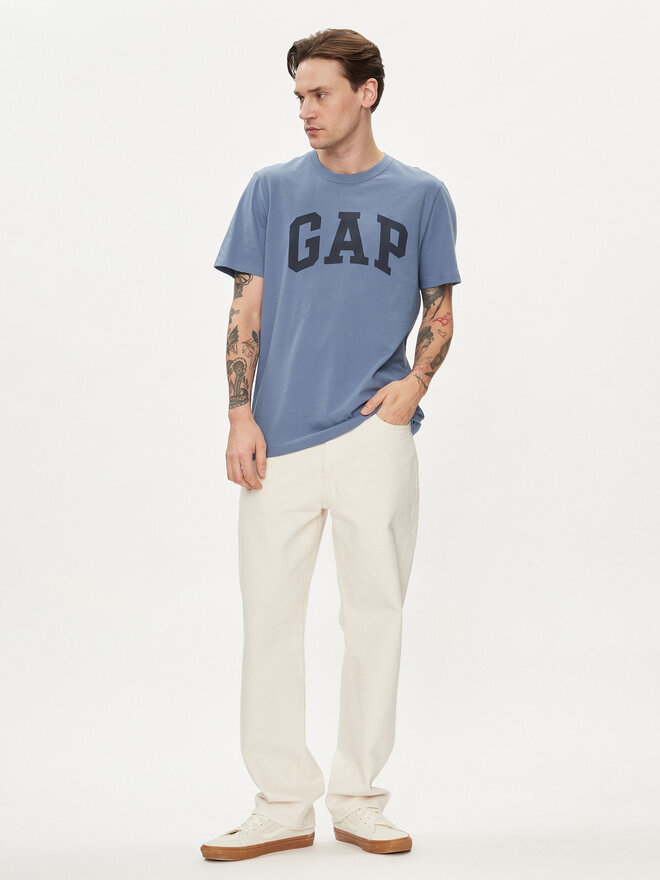 Gap Gap Marškinėliai 856659-02 Mėlyna Regular Fit