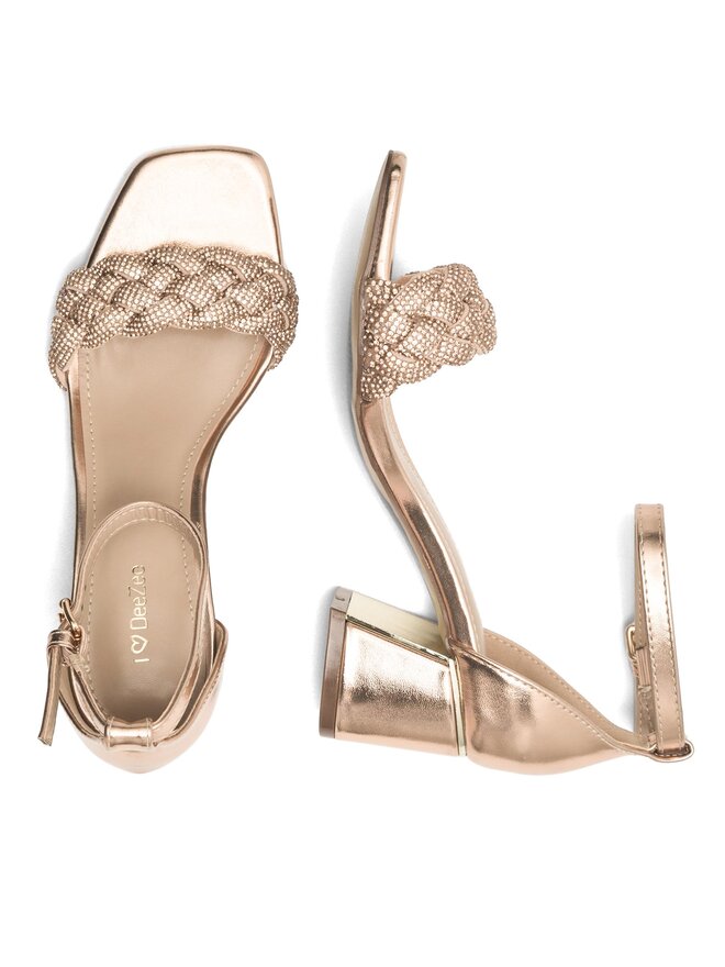 DeeZee Sandalen DeeZee PRETTY PLEASE LS5951-01 Goldfarben