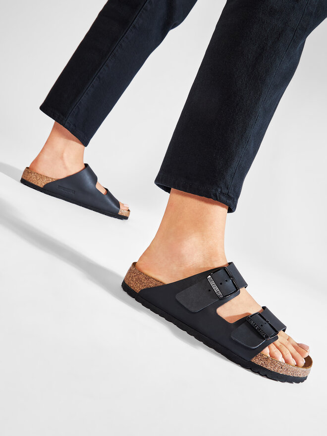 Birkenstock Шльопанці Birkenstock Arizona Birko-Flor 551251 Чорний
