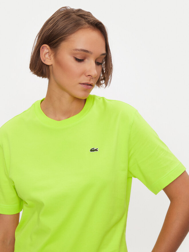 Lacoste Lacoste Camiseta TF7215 Amarillo Loose Fit