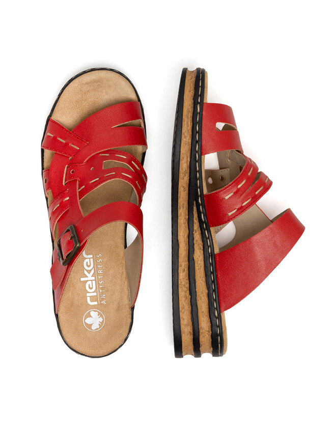 Rieker Pantoletten Rieker 62976-33 Rot