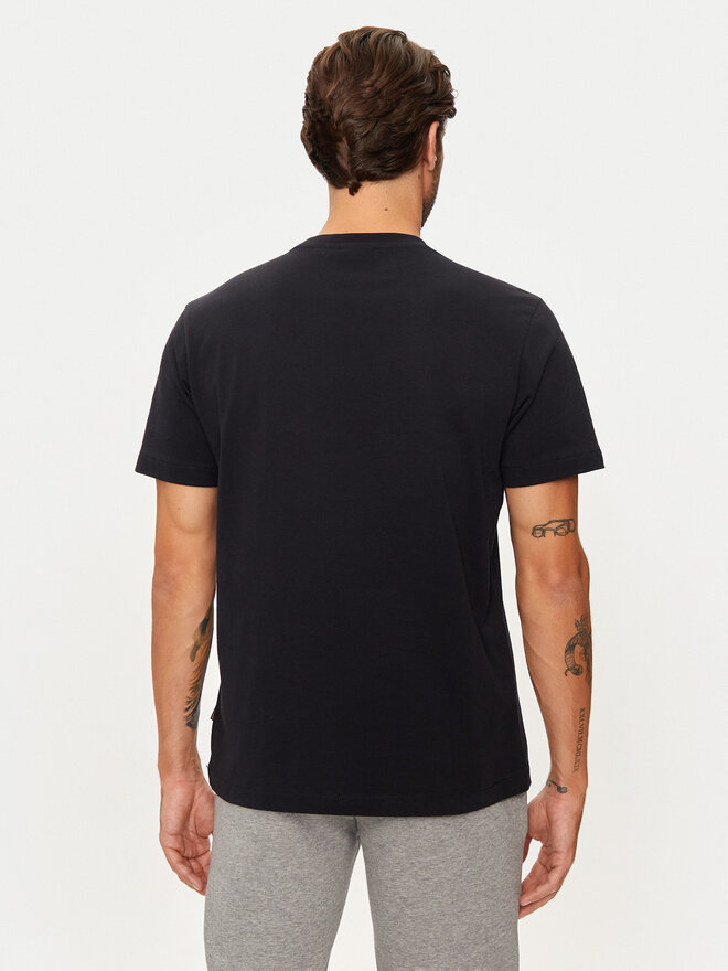 Napapijri Napapijri Camiseta S-box Logo NP0A4I3L Negro Regular Fit