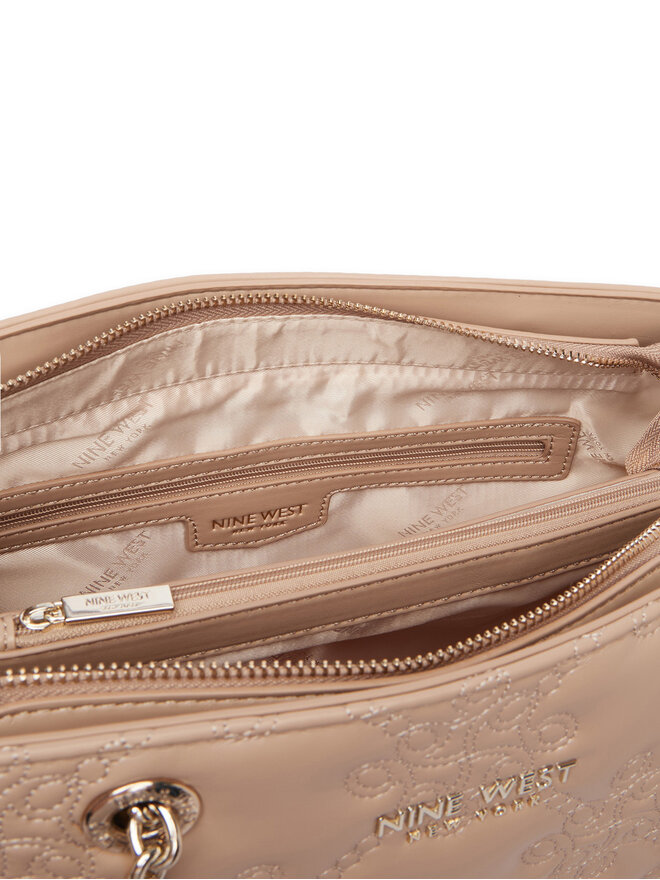 Nine West Handtasche Nine West CEO-PRIME ELEGANCE-LA374-5652 Beige