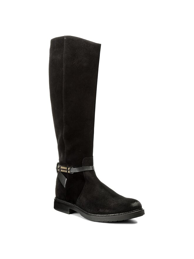 Bottes cavalieres Tommy Hilfiger Holly 17C1 FW0FW01683 Noir fr.eschuhe.ch