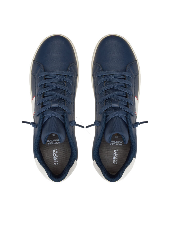 Geox Sneakersy Geox J Eclyper Boy J36LSB 05411 C4242 S Tmavomodrá