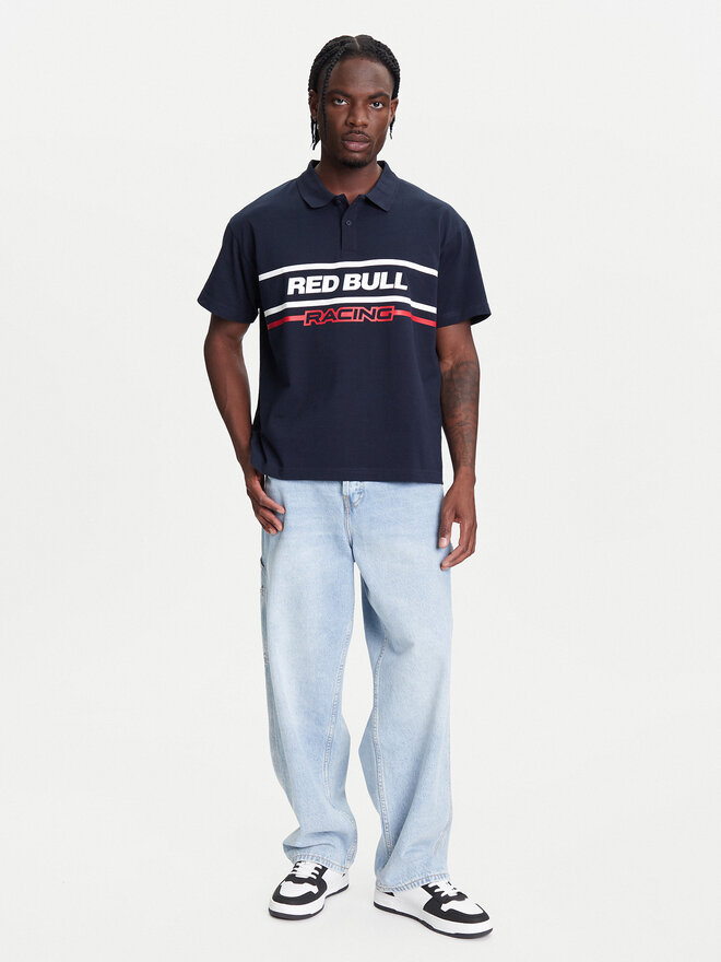 Pepe Jeans Pepe Jeans Polo Red Bull Racing Moto Panel RM540017 Azul marino Regular Fit