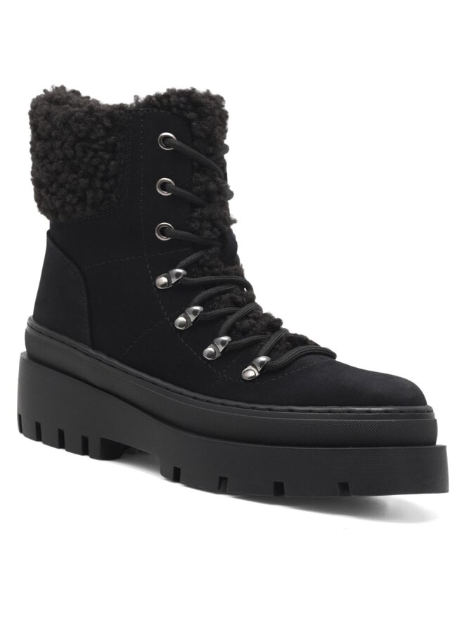 DeeZee Členková obuv DeeZee QUEENIE WS6151-03 Čierna