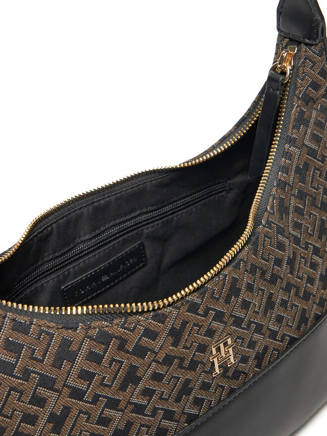 Tommy Hilfiger Borsetta Tommy Hilfiger Jacquard AW0AW17072 Nero