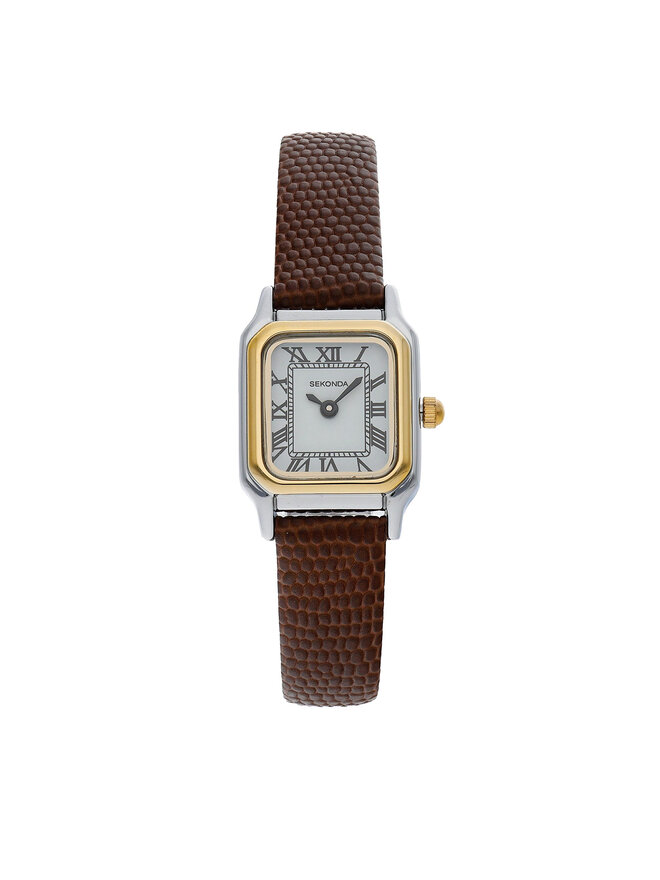 Sekonda Zegarek Sekonda 40294 Brązowy