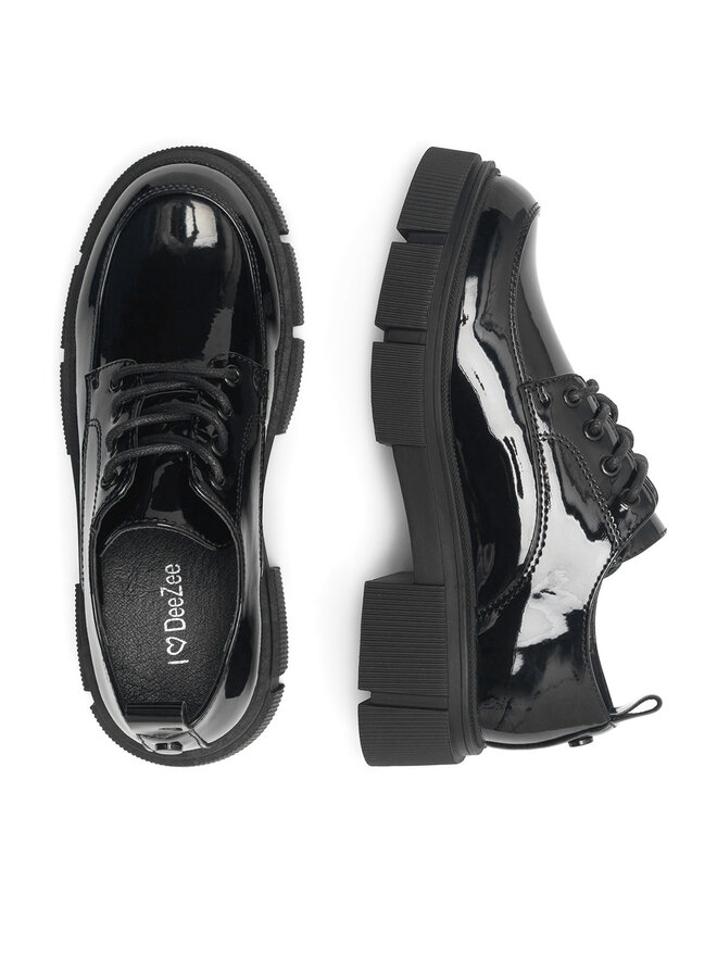 DeeZee Loafersy DeeZee CS6191-07 Černá