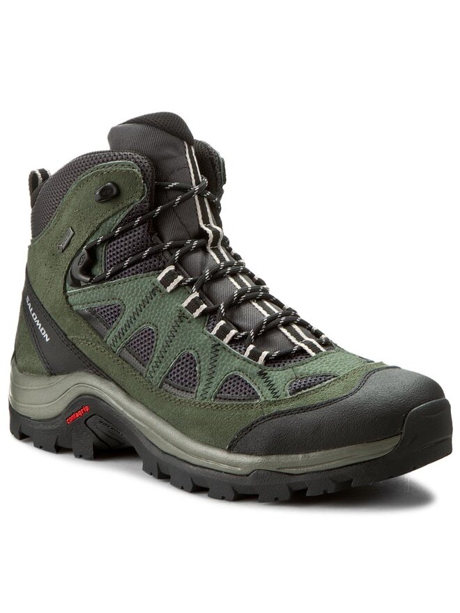 Trekkingschuhe Salomon Authentic Ltr Gtx GORE TEX 390409 26 V0 Grun eschuhe