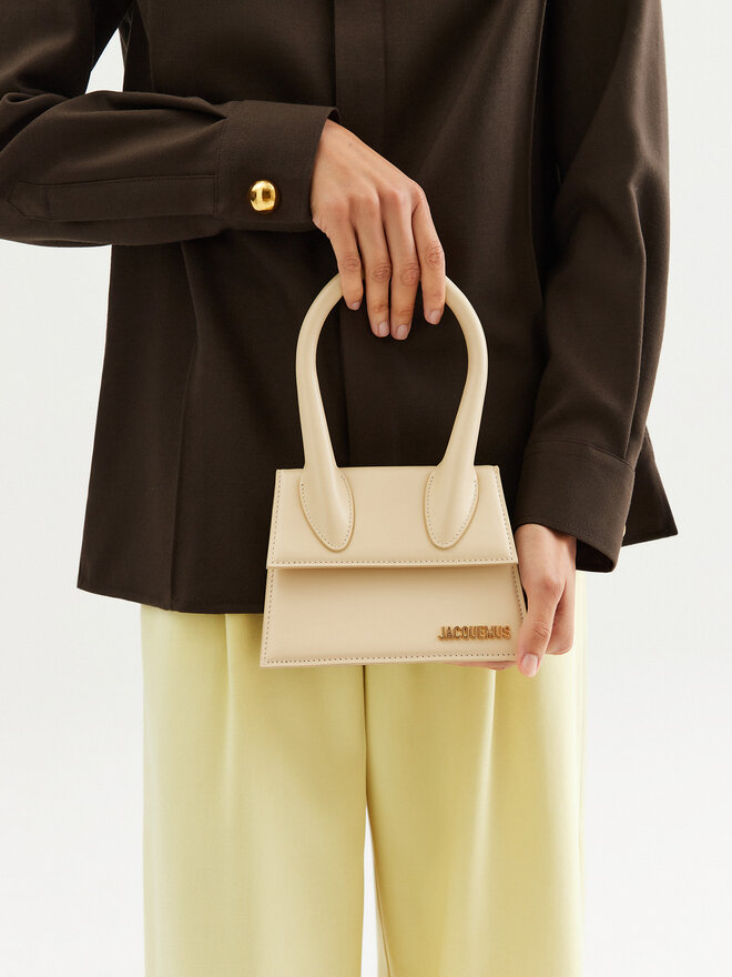 JACQUEMUS Τσάντα JACQUEMUS Le Chiquito 213BA002 Εκρού