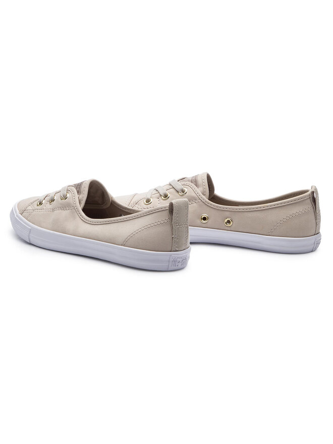 Converse Sneakers aus Stoff Converse Ctas Ballet Lace Slip 564315C Beige