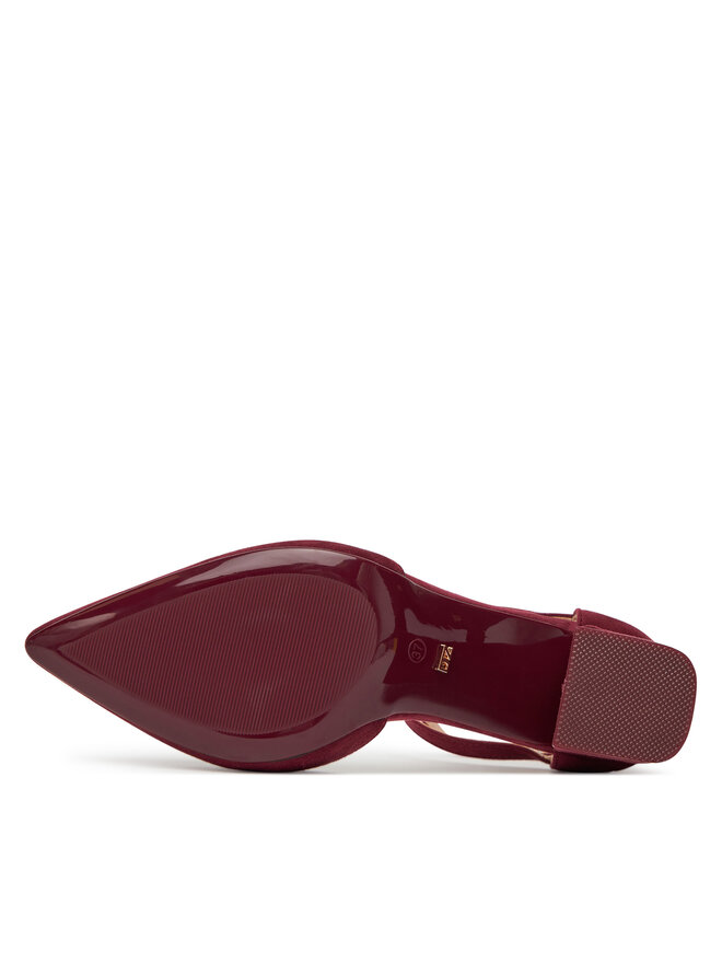 DeeZee Salonarji DeeZee DZ0068 Bordo rdeča