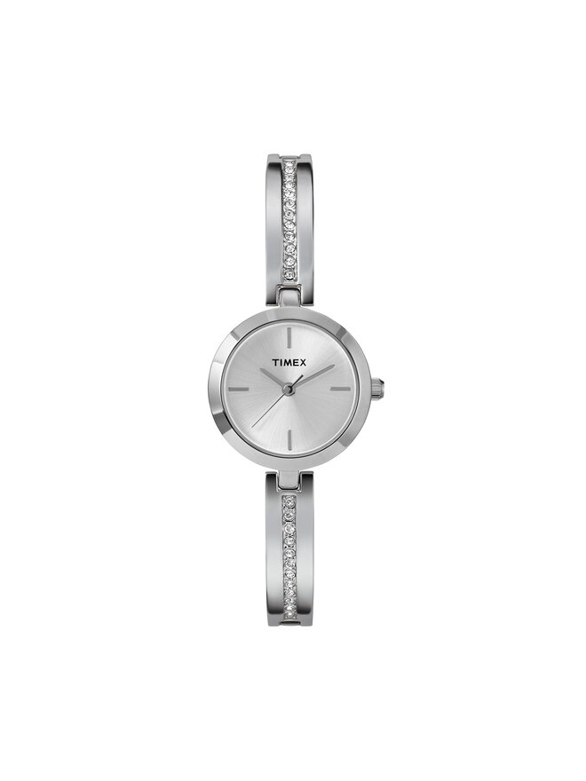 Timex Laikrodis Timex Main Street TW2W96100 Sidabrinė