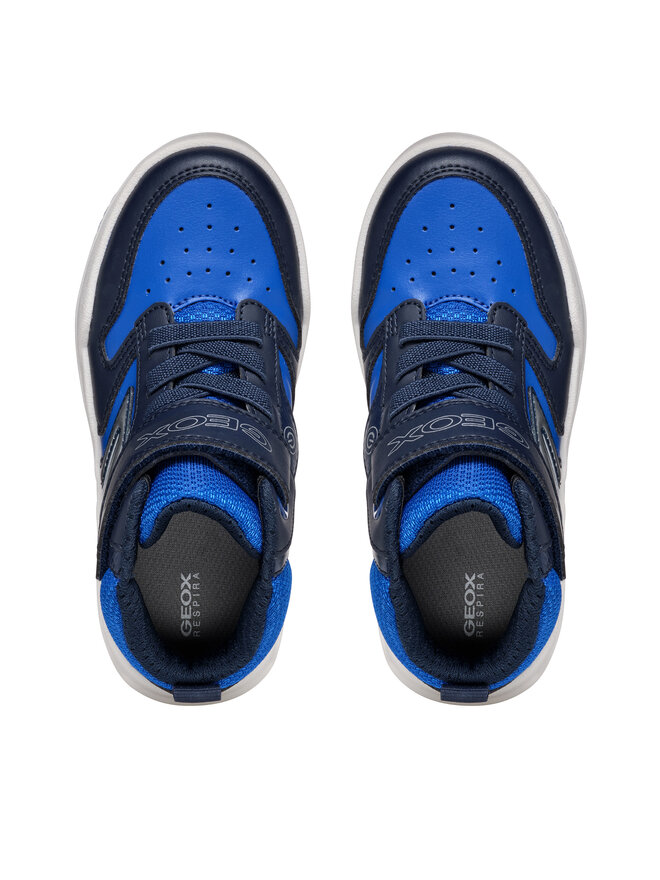 Geox Sneakersy Geox J Buzzerlight Boy J46MCA 05411 C4226 D Tmavomodrá