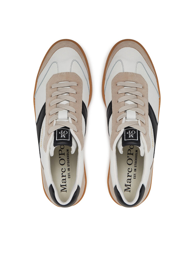 Marc O'Polo Sneakersy Marc O'Polo RR1M3028 Biela