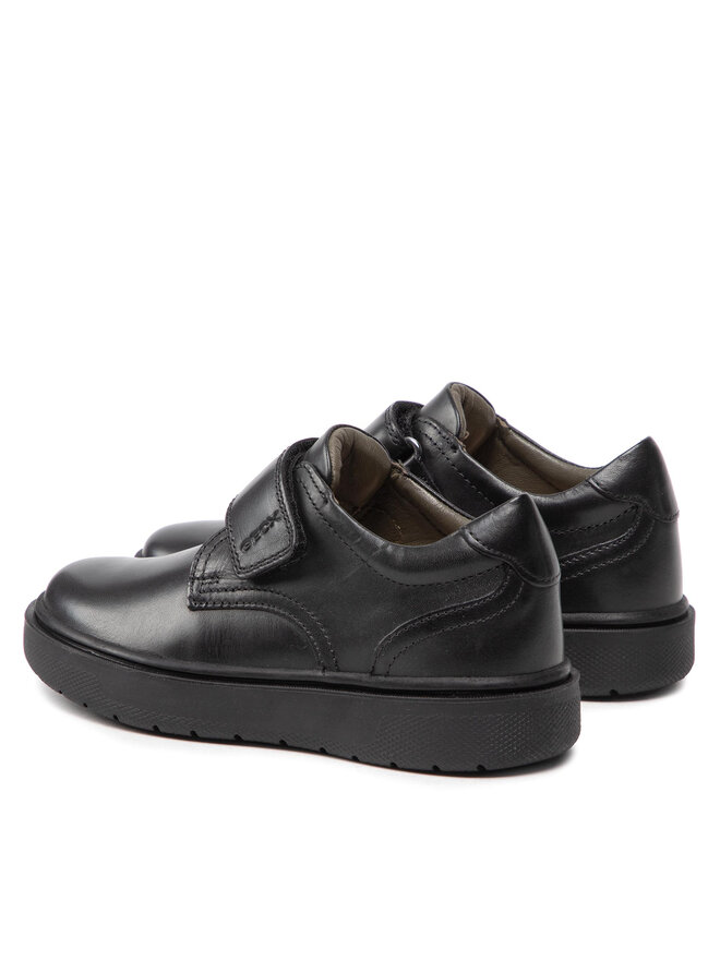 Geox Polobotky Geox J Riddock B. G J847SG 00043 C9999 S Černá